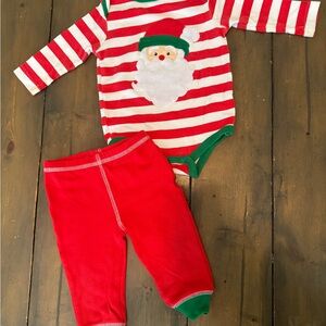 Starting Out Santa Christmas Baby Outfit